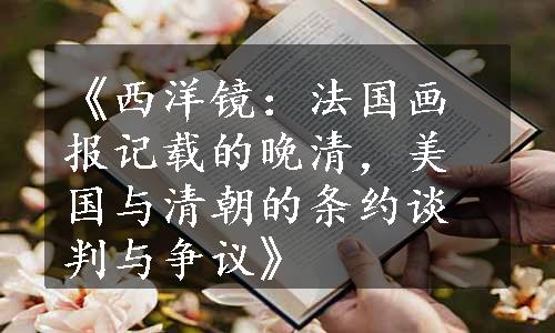 《西洋镜：法国画报记载的晚清，美国与清朝的条约谈判与争议》