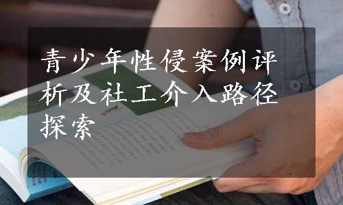 青少年性侵案例评析及社工介入路径探索