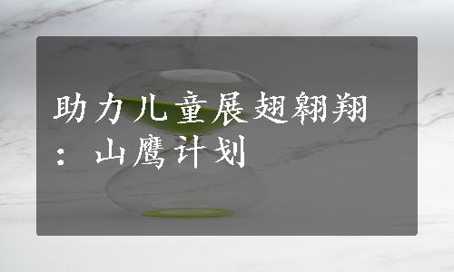 助力儿童展翅翱翔：山鹰计划