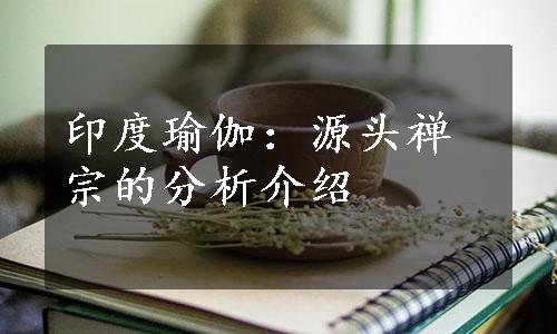 印度瑜伽：源头禅宗的分析介绍