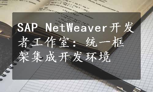 SAP NetWeaver开发者工作室：统一框架集成开发环境