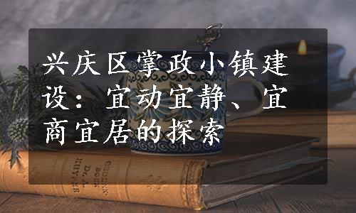 兴庆区掌政小镇建设：宜动宜静、宜商宜居的探索