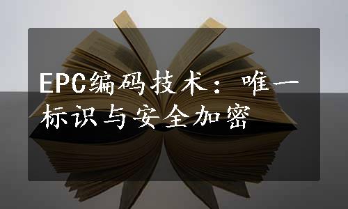 EPC编码技术：唯一标识与安全加密