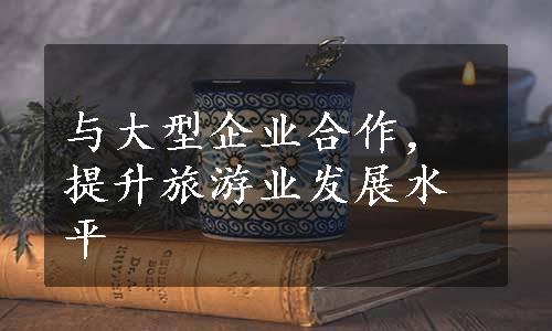 与大型企业合作，提升旅游业发展水平