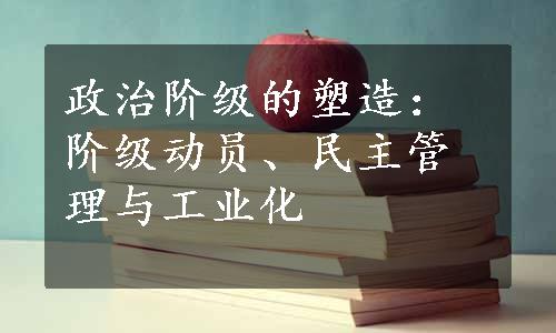 政治阶级的塑造：阶级动员、民主管理与工业化