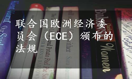 联合国欧洲经济委员会（ECE）颁布的法规