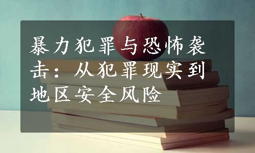 暴力犯罪与恐怖袭击：从犯罪现实到地区安全风险