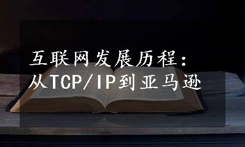 互联网发展历程：从TCP/IP到亚马逊