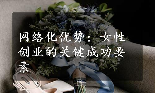 网络化优势：女性创业的关键成功要素