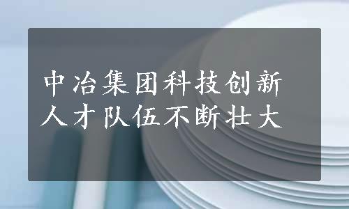 中冶集团科技创新人才队伍不断壮大