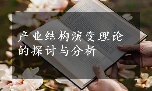 产业结构演变理论的探讨与分析