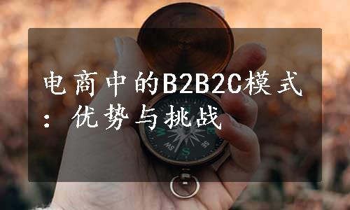 电商中的B2B2C模式：优势与挑战