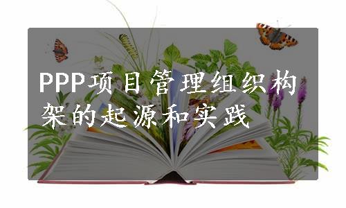 PPP项目管理组织构架的起源和实践