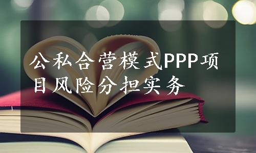 公私合营模式PPP项目风险分担实务