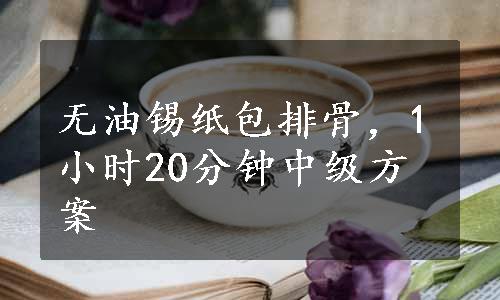 无油锡纸包排骨，1小时20分钟中级方案