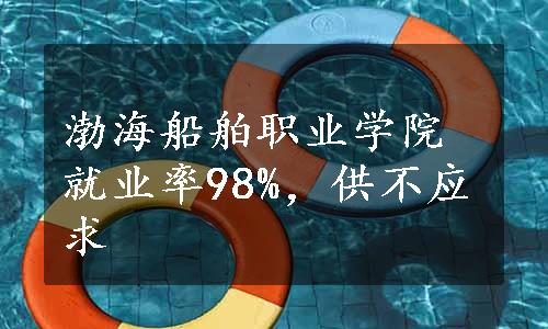 渤海船舶职业学院就业率98%，供不应求