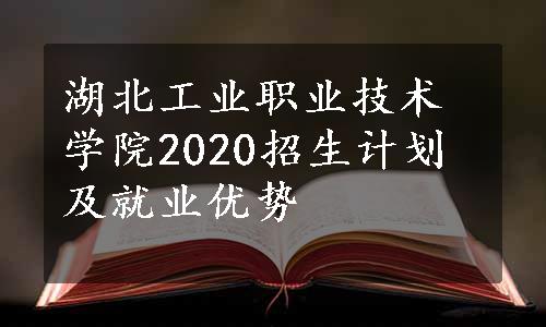 湖北工业职业技术学院2020招生计划及就业优势