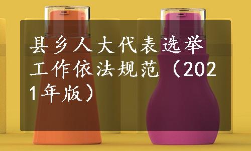 县乡人大代表选举工作依法规范（2021年版）