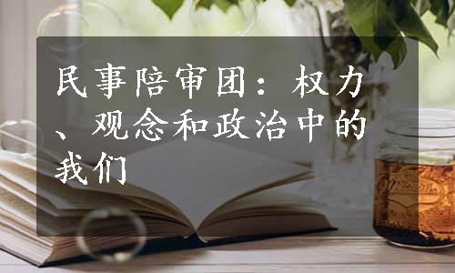 民事陪审团：权力、观念和政治中的我们