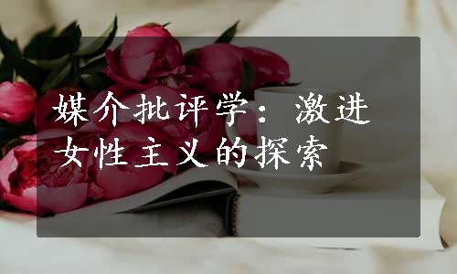 媒介批评学：激进女性主义的探索