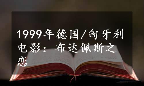 1999年德国/匈牙利电影：布达佩斯之恋