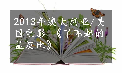 2013年澳大利亚/美国电影 《了不起的盖茨比》