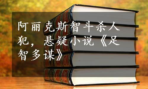 阿丽克斯智斗杀人犯，悬疑小说《足智多谋》