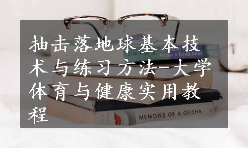 抽击落地球基本技术与练习方法-大学体育与健康实用教程