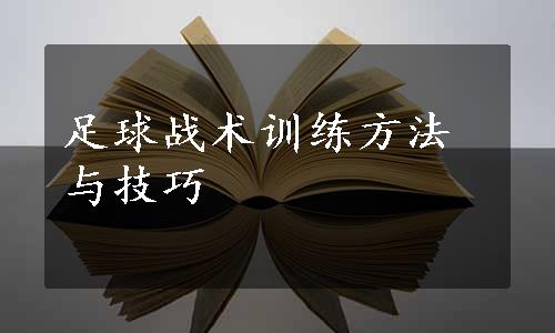 足球战术训练方法与技巧