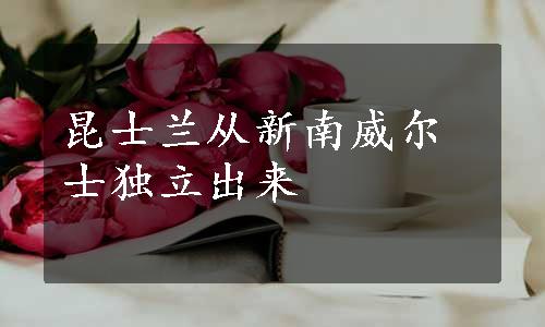 昆士兰从新南威尔士独立出来