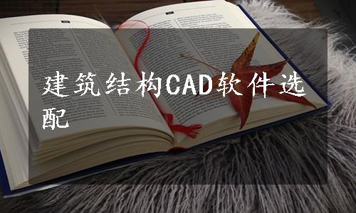 建筑结构CAD软件选配