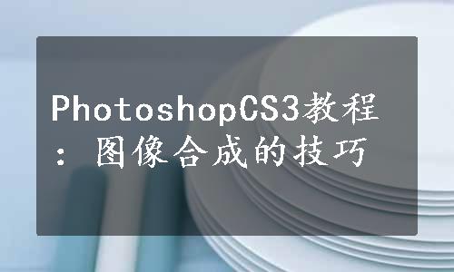 PhotoshopCS3教程：图像合成的技巧